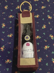 Sac cadeau Crme de Cassis de Bourgogne IGP Bio - FRUIROUGE & CIE - L'EPICERIE FERMIERE
