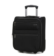 1976/43CM VALISE 2 ROUES NASHVILLE LYS NOIRE - Maroquinerie Diot Sellier