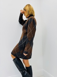 ROBE PULL IMPRIM EXQUISS'S PARIS - ANN'MODE 