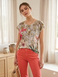 TEE SHIRT YES ZEE  - ANN'MODE 