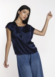 TOP FLUIDE SATIN� LOKITA MILANO  - ANN'MODE 