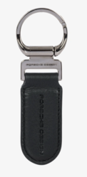 Porte - clés en cuir et métal - " Porsche Design ". - CHABRAND