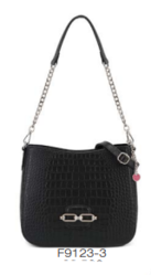 LIGNE EMMA F9123-3 SAC PORTE EPAULE FUCHSIA - Maroquinerie Diot Sellier