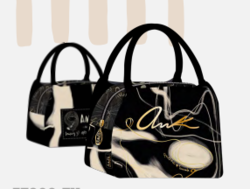 37700-711 LUNCH BAG SHOEN INT ALU ANEKKE   - Maroquinerie Diot Sellier