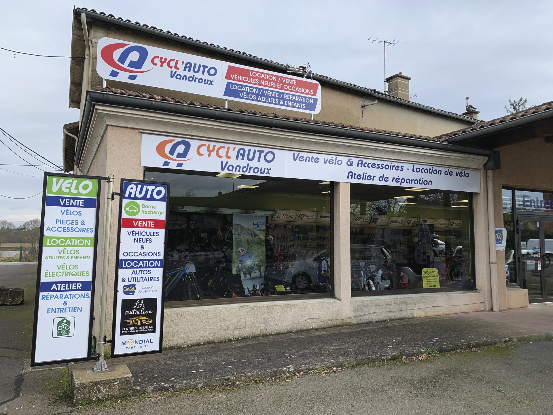 Boutique Cycl'Auto VANDROUX - Sane-et-Loire