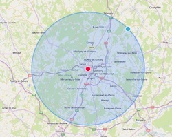 Nos zones d'intervention