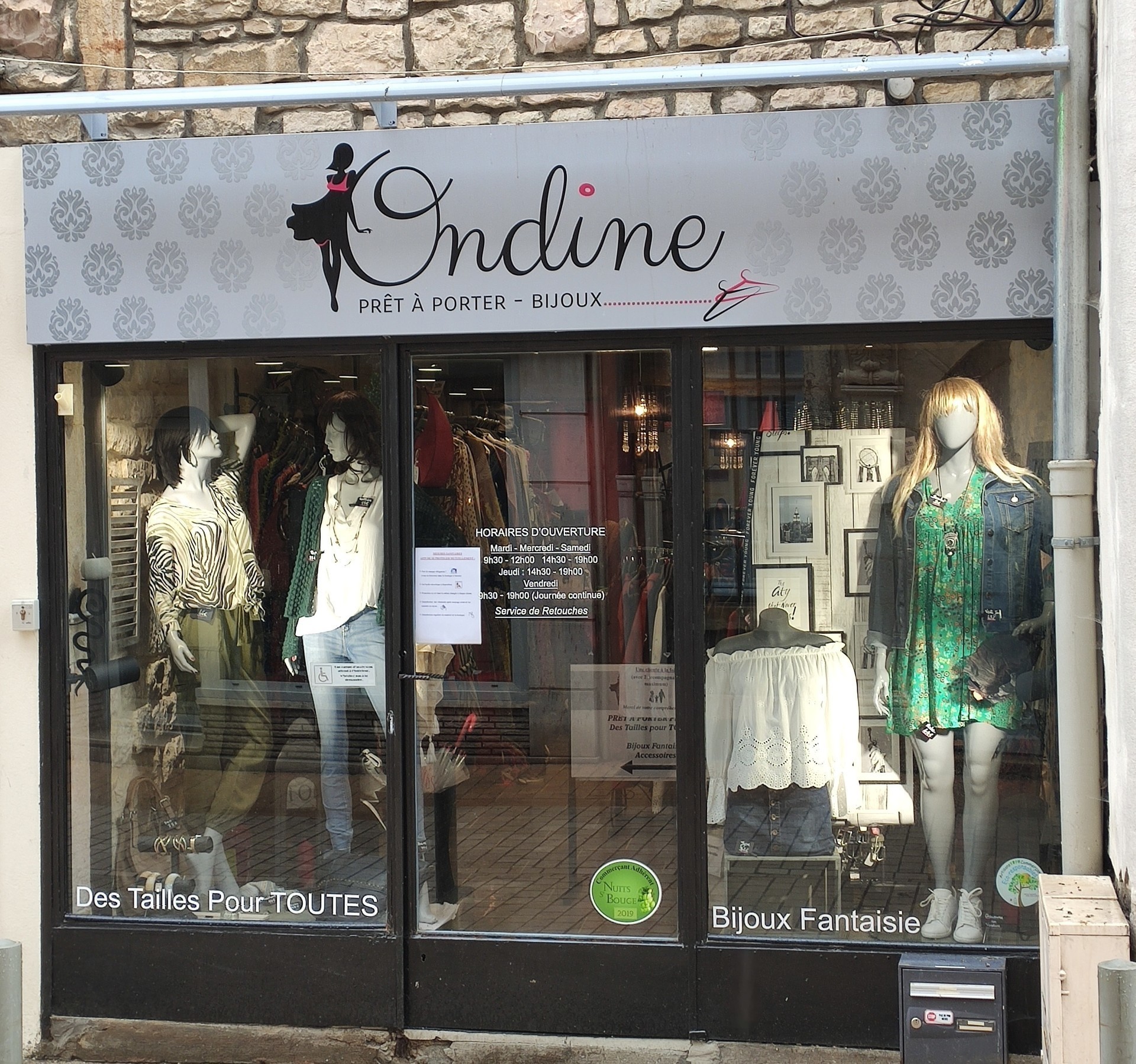 Boutique ONDINE - VETEMENTS ET ACCESSOIRES - Beaune