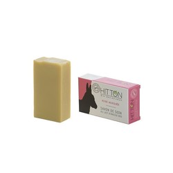 Savon au lait d'nesse Rose Musque 100g HITTON - ART DES SENS - CONCEPT STORE Bio & Bien-tre