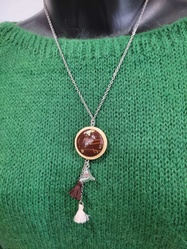 Sautoir Artisanal Ide Cadeau Sympa  - Cindy Boutique Mode Femmes Hommes Enfants