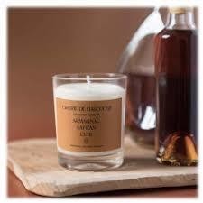 Bougie ARMAGNAC CUIR SAFRAN  - ART DES SENS - CONCEPT STORE Bio & Bien-tre