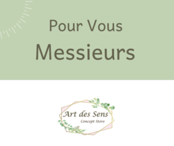 Messieurs - Aisselles - ART DES SENS - CONCEPT STORE Bio & Bien-être