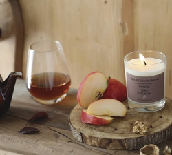 Bougie POMME NOIX THE NOIR - ART DES SENS - CONCEPT STORE Bio & Bien-tre