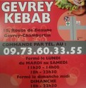 GEVREY KEBAB - Gevrey Nuits Commerces