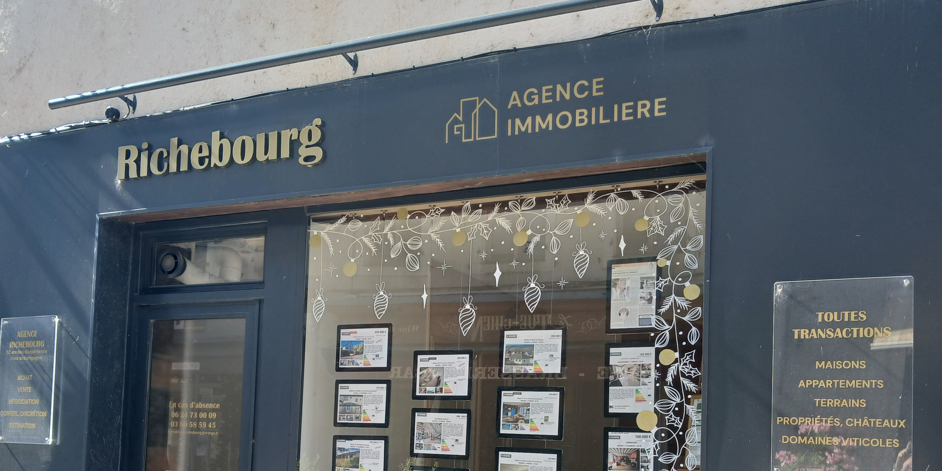 Boutique Immobilire RICHEBOURG - Gevrey Nuits Commerces