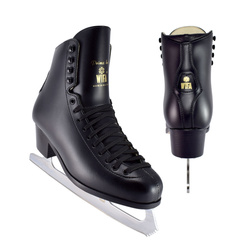 Bottines de Patinage sur Glace WIFA PRIMA INTERMEDIATE NOIR - GREEN et GLACE Patinage et sportwear