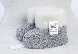 Chaussons montants pure laine : idée cadeau - La Petite Boutique