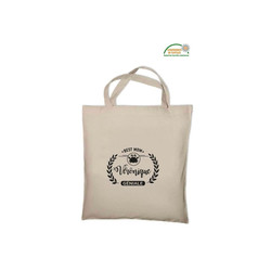 Sac shopping cadeau aux invits  |  Shopping Tote bag - Amalgame imprimeur-graveur
