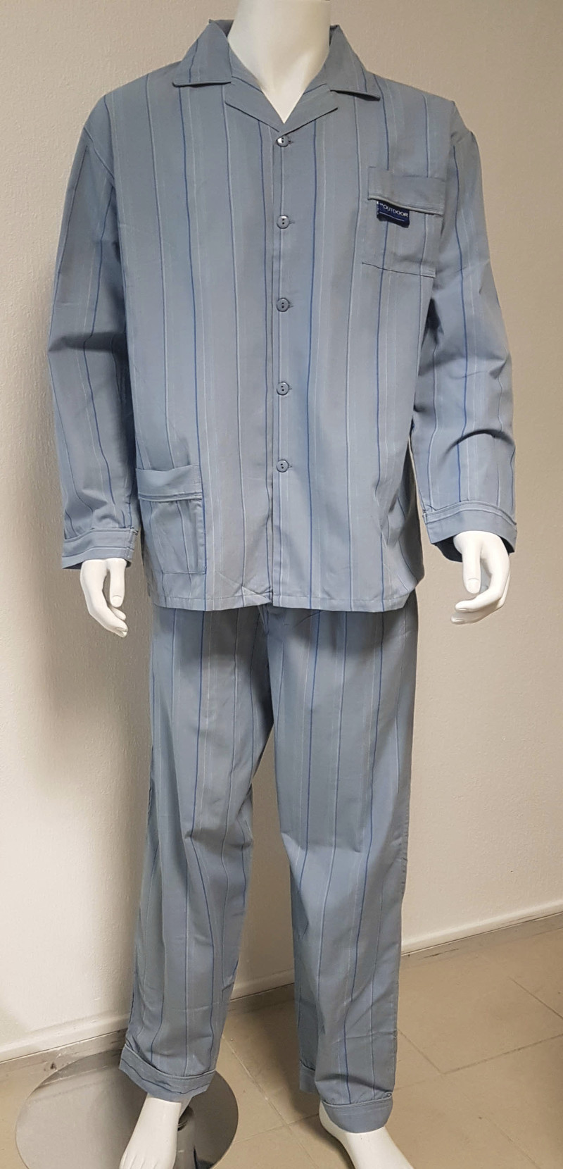 Pyjama veste pour hommes HEI3010 - Voir en grand