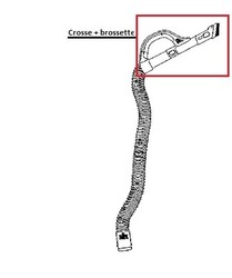 Crosse + brossette Silence Force Extreme Rowenta - MENA ISERE SERVICE - Pices dtaches et accessoires lectromnager