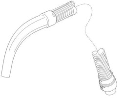  Flexible complet pour l'aspirateur philips FC8451/01 - MENA ISERE SERVICE - Pices dtaches et accessoires lectromnager