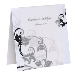  Faire-part mariage, carte invitation | Verrerie - Amalgame imprimeur-graveur