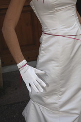 Les gants de la marie sur mesure grenoble - Cration Sign Edith 