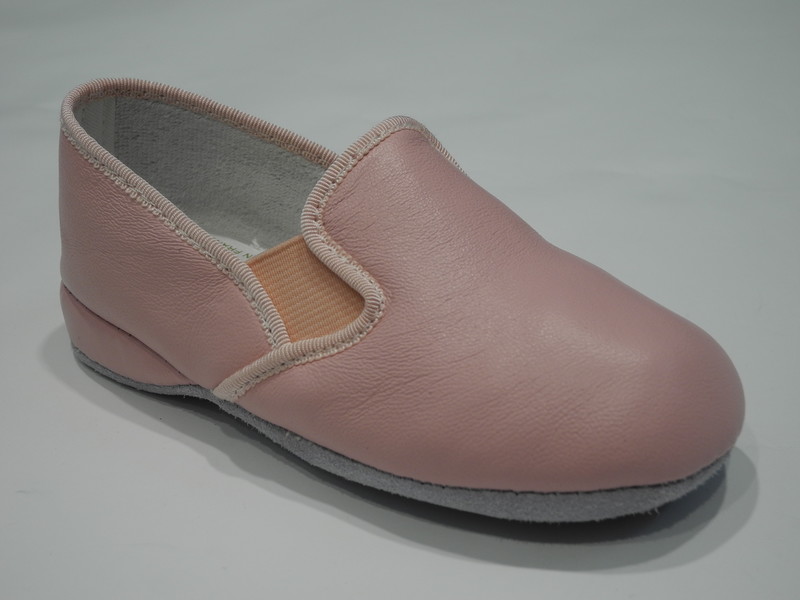 Chausson en cuir souple : PIROU - Bambinos Chaussures