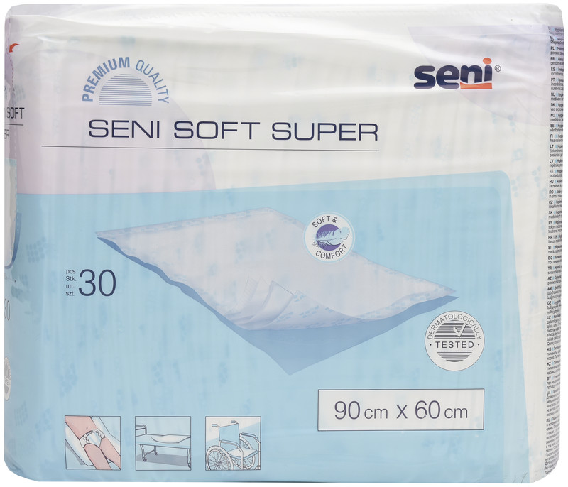 Alèse jetable SENI Soft Super 170 x 90 cm - Protections literie