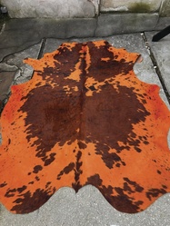 Peau de vache orange - La Petite Boutique