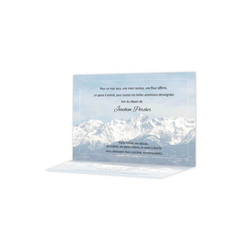 La montagne, Remerciement dcs| Chaine belledonne colors - Amalgame imprimeur-graveur