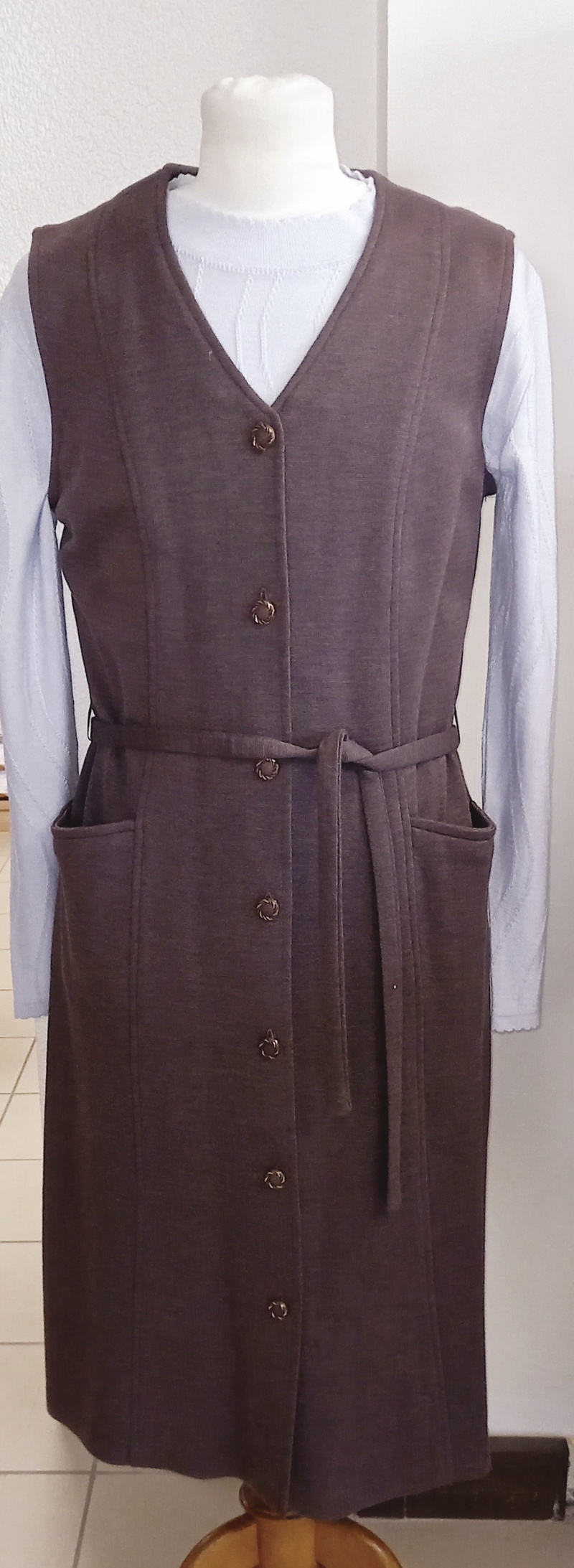 Robe chasuble chaude pour séniors collection Griffon - Robes pour femmes - Autrement libre - Voir en grand