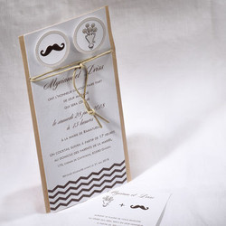 Faire part mariage, carte invitation   | Nathanalle - Amalgame imprimeur-graveur