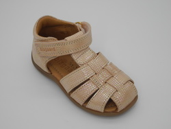 Chaussure ouverte bb BISGAARD modle : Malin champagne - BAMBINOS