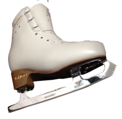 Patins de patinage sur glace  EDEA OVERTURE / lames ROTATION - GREEN et GLACE Patinage et sportwear