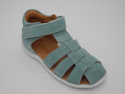 Chaussures ouvertes bb BISGAARD : Malin turquoise - BAMBINOS