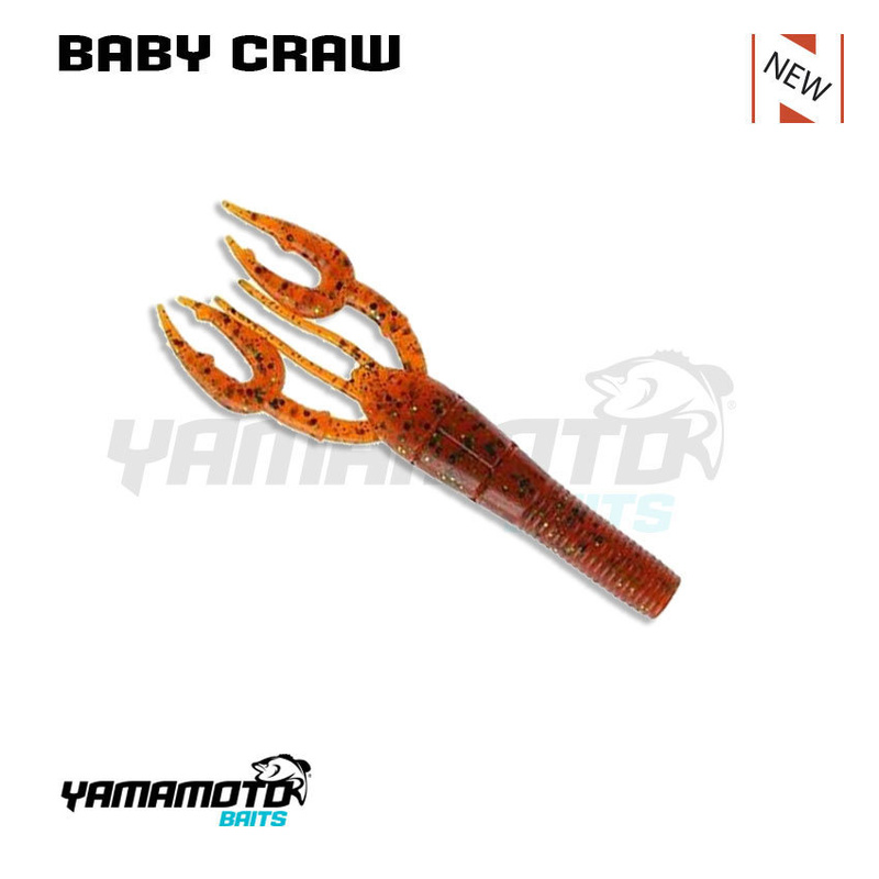 Gary Yamamoto Babycraw ( Crawdad ) - Worm / Craw / Créatures - AVENIR PÊCHE 38 - Voir en grand