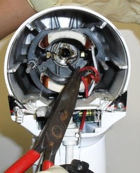 décablage cplt inducteur moteur robot kitchenAid classic artisan ultra power