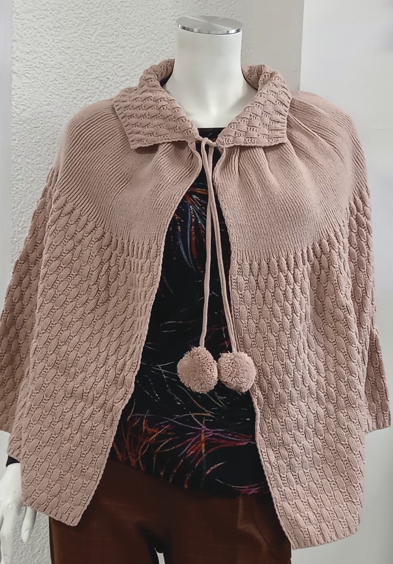 Peignoir Court Femme Imprimé Hibou - Tissu Doux Polyester, Ceinture, Tailles S à XL, Pour La Maison