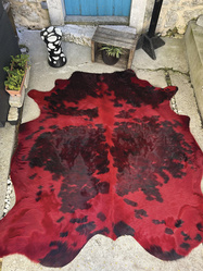 Peau de vache rouge - La Petite Boutique