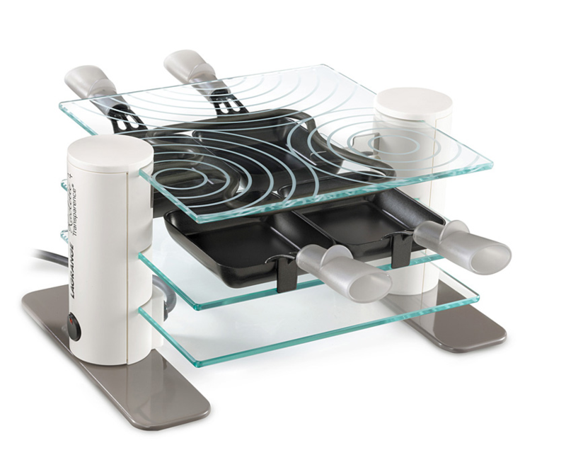 LAGRANGE Raclette Für 6 Personen - Transparent 750W