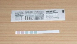 bandelette pour tester la duret d'eau - test Dh - AQUADUR - MENA ISERE SERVICE - Pices dtaches et accessoires lectromnager