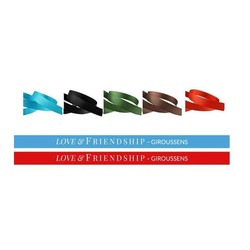Ruban Mat gros grain personnalise logo | Love-FriendSHIP - Amalgame imprimeur-graveur