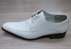 Chaussure blanc casse   de mariage homme - Cration Sign Edith 