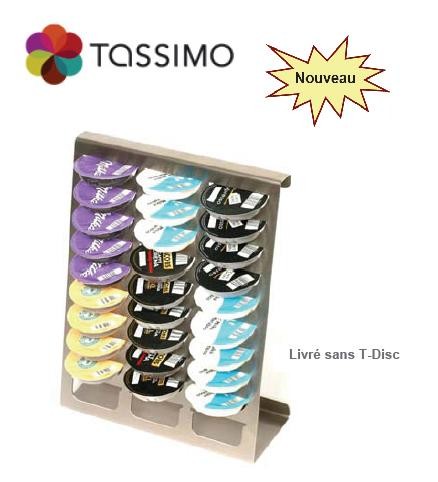 Support James Premium pour T-Disc TASSIMO Bosch rangement - MENA ISERE  SERVICE - Pièces détachées et accessoires électroménager
