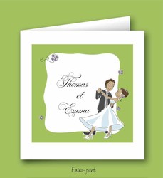 Faire-part mariage, carte invitation  | Flicit - Amalgame imprimeur-graveur