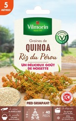 Graines potagères (semences) de quinoa (riz du Pérou) - LE PAVOT BLEU