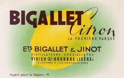 BIGALLET - SIROPS & LIQUEURS - Cave  vins Hoche