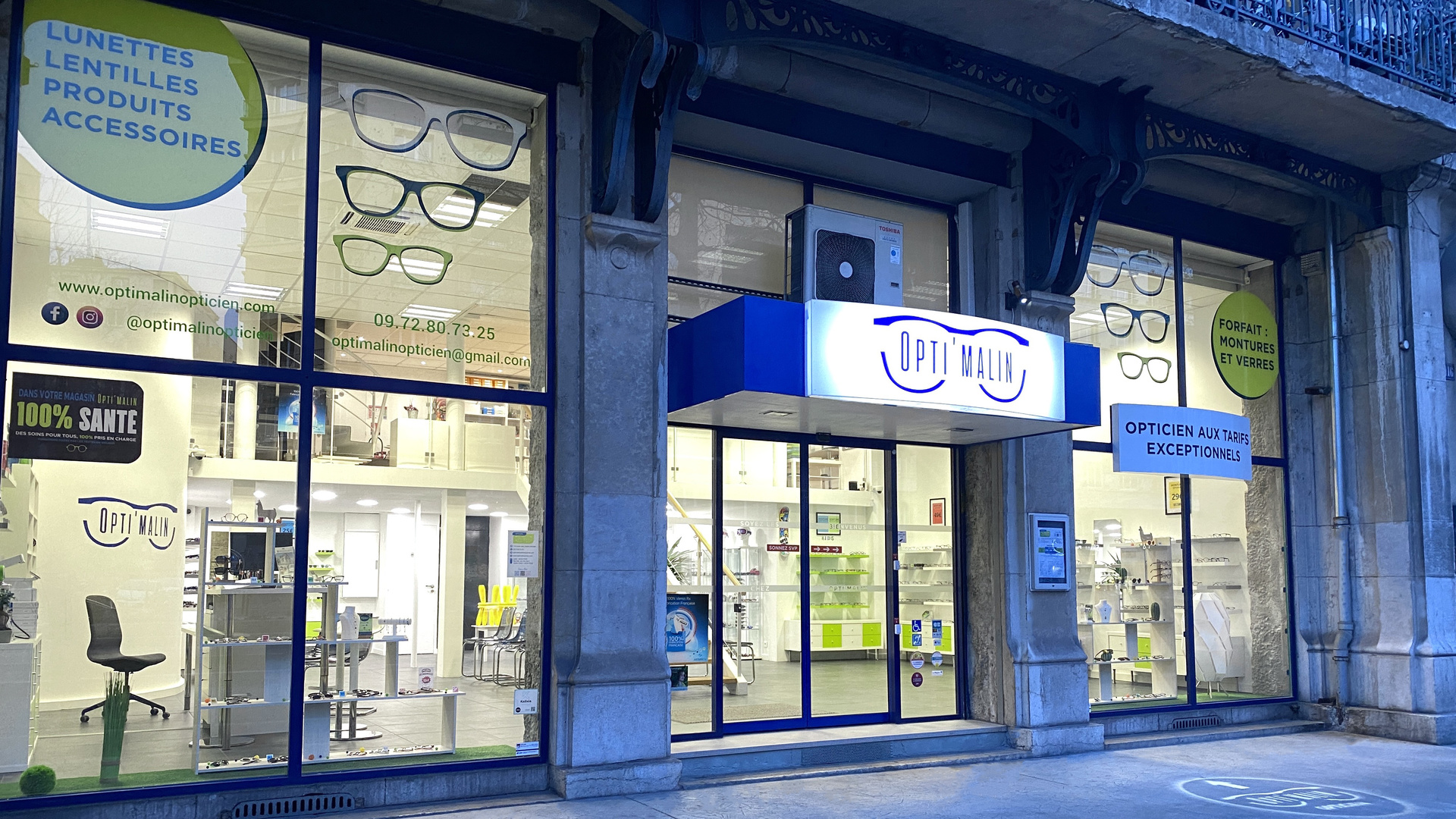 Boutique OPTI'MALIN - Grenoble Shopping