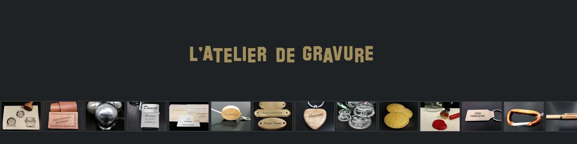 Boutique L'ATELIER DE GRAVURE - Grenoble Shopping