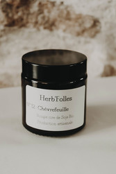 Bougie 120ml "Chvrefeuille" - Herb'folles
